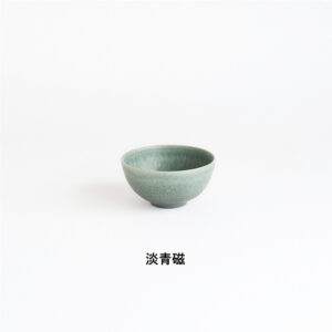 [Meizan-togyo] 信樂燒 飯碗 淡青磁色